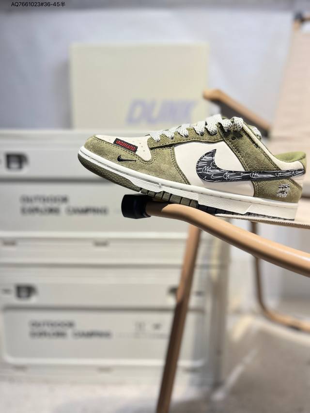 Nike Sb Dunk Low 大厂出品 极力推荐 新配色 原装头层材料 独家版型蒸餾加工 帶來的是更好的视觉和脚感体验 大厂纯原品质出货 清洁度 电绣工艺