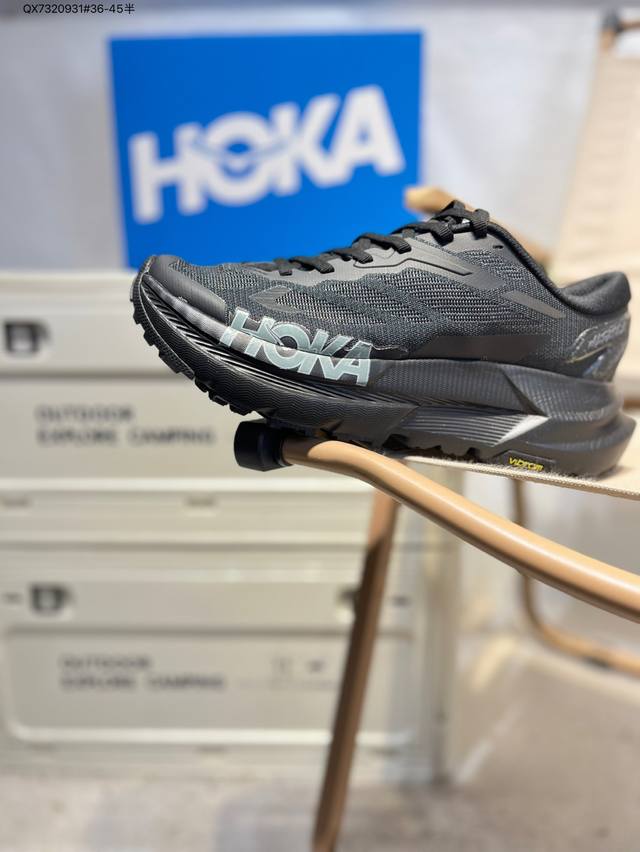 美国新兴跑鞋品牌 Hoka X Moncler Mafate Speed 2 机能轻量缓震网面增高越野男女跑步鞋1161997 Qx7320931#36-45半