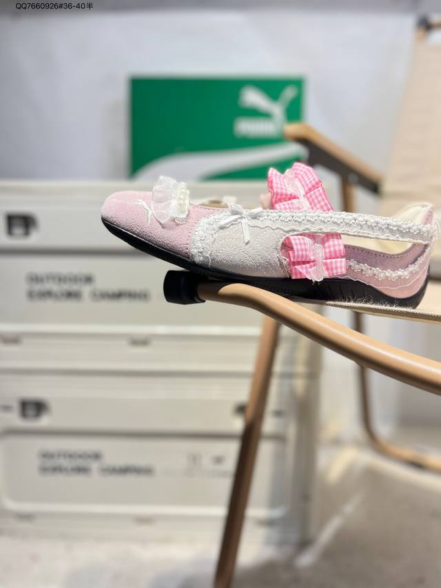 Puma Speedcat Ballet Lth 彪马低帮生活休闲芭蕾舞鞋 403587 Qq7660926#36-40半