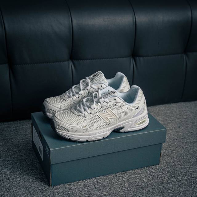 核心私 新百伦中古跑鞋 New Balance 740系列新百伦 潮流男女运动鞋 Nb740跑步鞋透气鞋复古潮鞋 货号：U740Ww2 尺码：36 37 37.