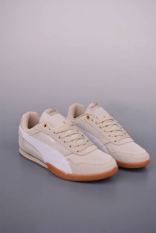 Puma Bella Donna Nylon 透气布面 彪马薄底系列 复古运动休闲跑鞋 鞋面设计轻量透气 提供了舒适性和穿着感受 柔软内里材质 穿着更加舒适 橡
