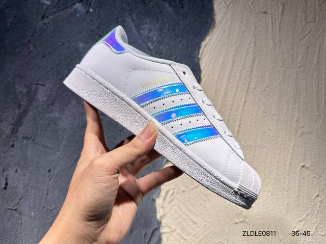 阿迪达斯Adidas三叶草 Originals Superstar贝壳头系列低帮经典百搭休闲运动板鞋S79208 Zldle0811