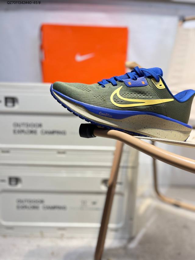 耐克 Nike Zoom Quest 6代登月跑鞋登月针眼网纱透气缓震疾速跑鞋 货号 Hq3223 Qz7011342#40-45半