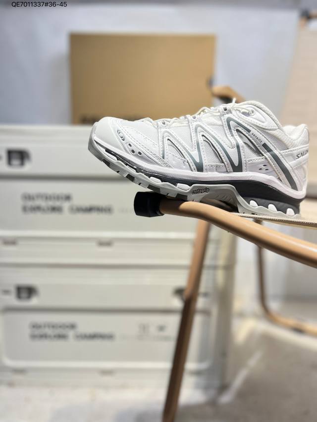 法国户外品牌-萨洛蒙 Salomon Xt-Quest Gtx探索者系列 潮流越野机能户外休闲运动跑步鞋 采用透气网布与防护皮革组合鞋面材质 牛角扣系带开合 欧