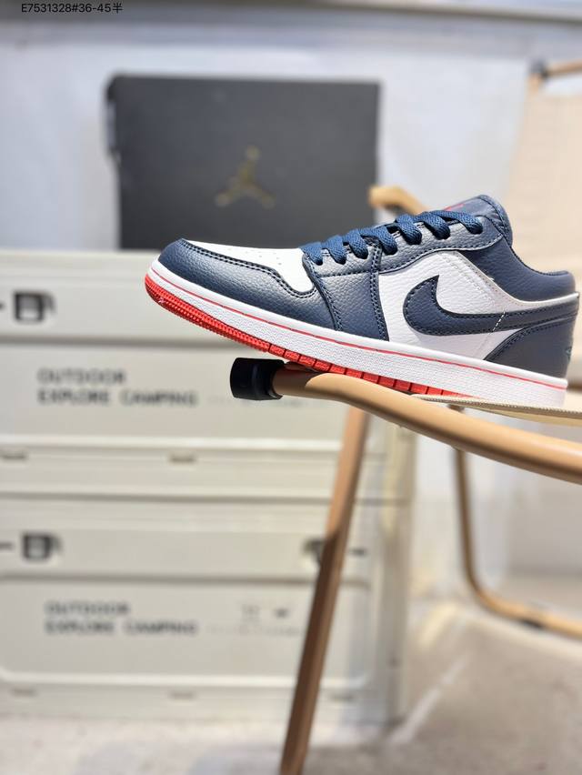 乔丹Air Jordan 1 Low Aj1低帮系列篮球鞋 官方同步配色 原装级产物 #拒绝公底 立体鞋型 细节完美 高清洁度553559 E7531328#3
