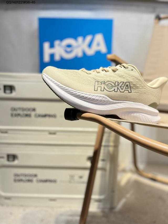 专业户外功能鞋 Hoka One One Mach 6 货号：1147790 Qq7401221#36-45
