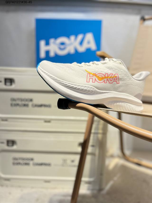 专业户外功能鞋 Hoka One One Mach 6 货号：1147790 Qq7401221#36-45