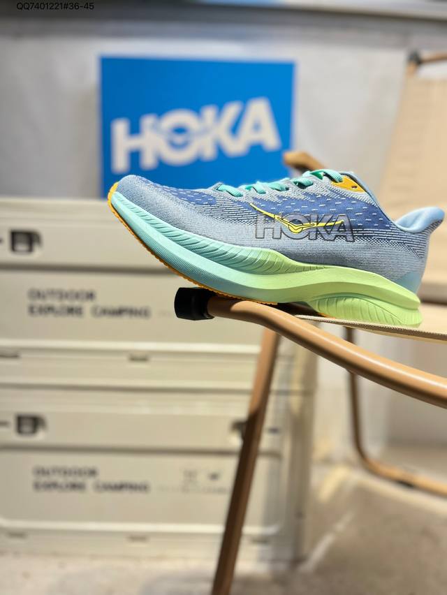 专业户外功能鞋 Hoka One One Mach 6 货号：1147790 Qq7401221#36-45