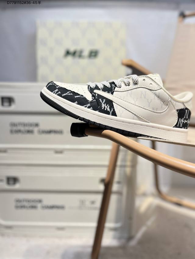 618福利特价 公司级头层皮# 乔丹Air Jordan 1 Low Aj1低帮系列篮球鞋 官方同步配色 原装级产物 #拒绝公底 立体鞋型 细节完美 高清洁度S