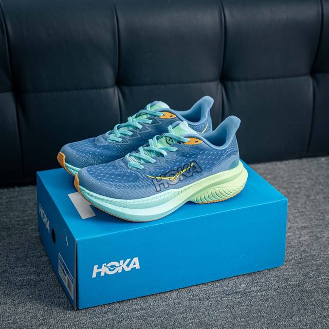 核心私 Hoka One One Mach 6 低帮专业越野跑步鞋 实拍首发 相较于前几代Mafate包裹感更好 跟其他系列比起来更加舒适 鞋底防滑性能在下坡的