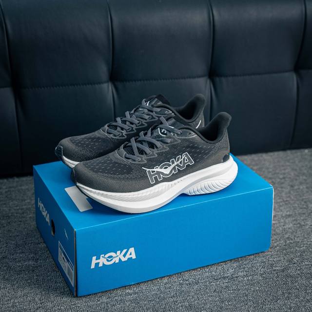 核心私 Hoka One One Mach 6 低帮专业越野跑步鞋 实拍首发 相较于前几代Mafate包裹感更好 跟其他系列比起来更加舒适 鞋底防滑性能在下坡的