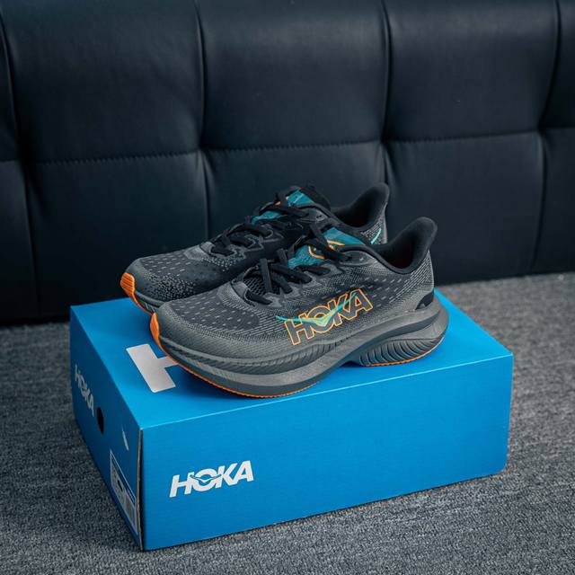 核心私 Hoka One One Mach 6 低帮专业越野跑步鞋 实拍首发 相较于前几代Mafate包裹感更好 跟其他系列比起来更加舒适 鞋底防滑性能在下坡的