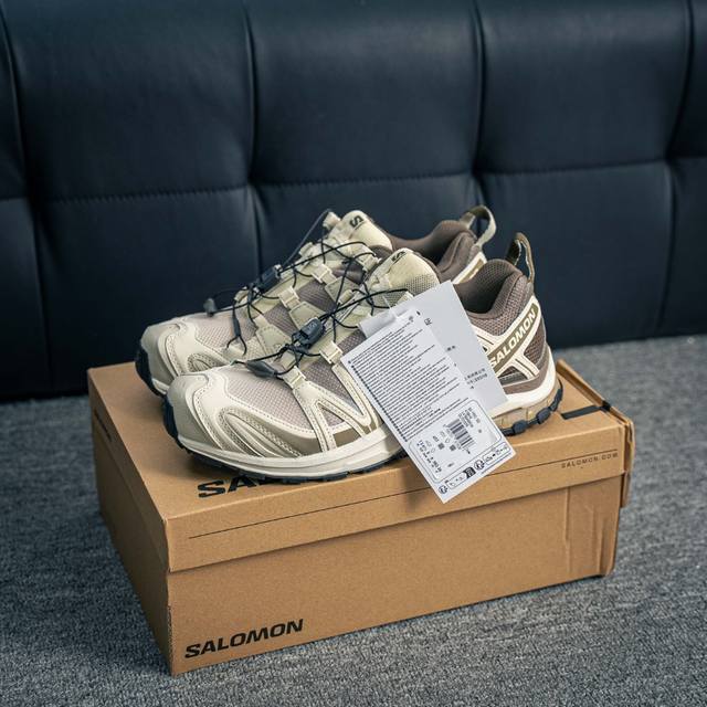 核心私 Salomon Xa Pro 3D Suede 萨洛蒙萨洛蒙户外越野跑鞋 鞋面采用Snsiit贴合技术 全方位贴合包裹脚型 鞋跟部鞋底牵引设计 提供强大