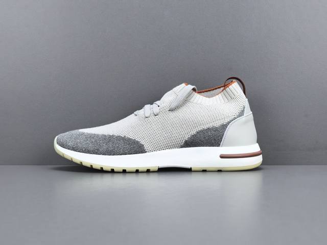 渠道优势 ！ 工厂P直供 Loro Piana Loro Piana 皮革 百搭舒适跑鞋 低帮 生活休闲鞋 男款 尺码39 40 41 42 43 44 45