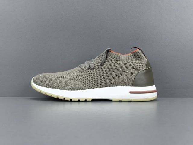 渠道优势 ！ 工厂P直供 Loro Piana Loro Piana 皮革 百搭舒适跑鞋 低帮 生活休闲鞋 男款 尺码39 40 41 42 43 44 45