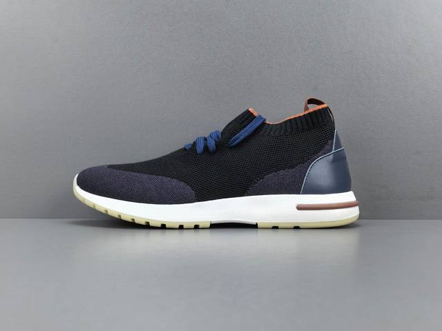 渠道优势 ！ 工厂P直供 Loro Piana Loro Piana 皮革 百搭舒适跑鞋 低帮 生活休闲鞋 男款 尺码39 40 41 42 43 44 45