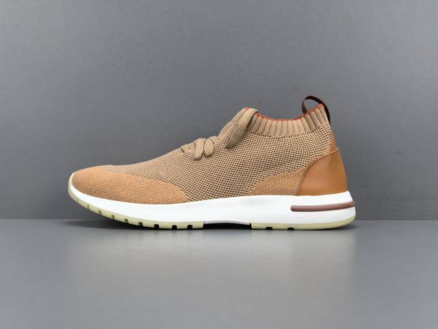 渠道优势 ！ 工厂P直供 Loro Piana Loro Piana 皮革 百搭舒适跑鞋 低帮 生活休闲鞋 男款 尺码39 40 41 42 43 44 45