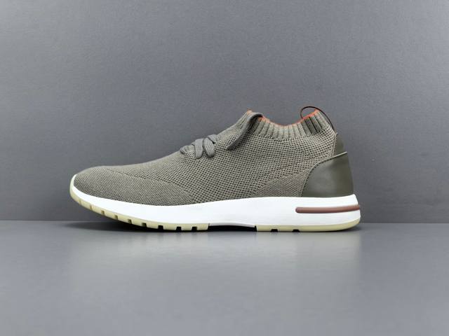 渠道优势 ！ 工厂P直供 Loro Piana Loro Piana 皮革 百搭舒适跑鞋 低帮 生活休闲鞋 男款 尺码39 40 41 42 43 44 45