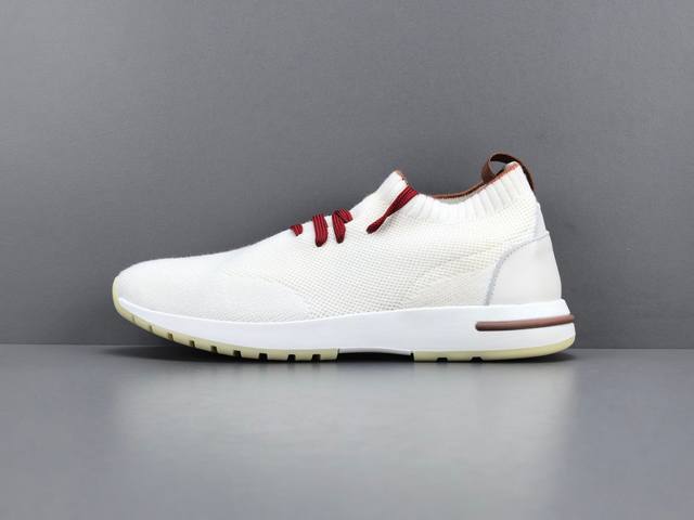 渠道优势 ！ 工厂P直供 Loro Piana Loro Piana 皮革 百搭舒适跑鞋 低帮 生活休闲鞋 男款 尺码39 40 41 42 43 44 45
