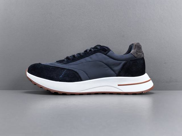 渠道优势 ！ 工厂P直供 Loro Piana Loro Piana 皮革 百搭时尚 低帮 生活休闲鞋 男款 尺码39 40 41 42 43 44 45