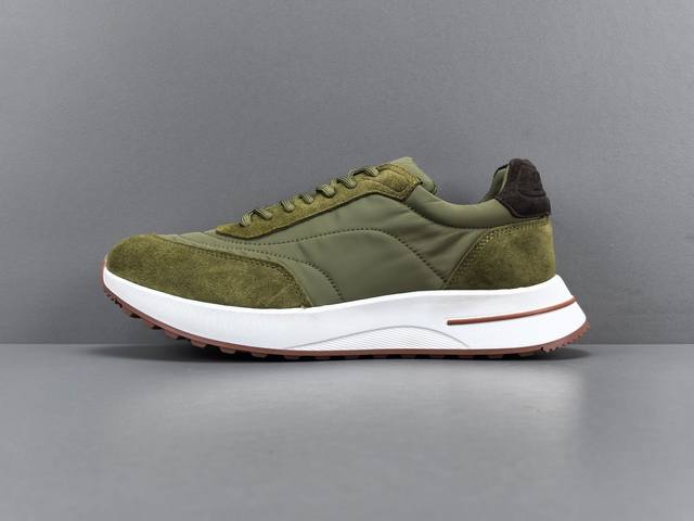 渠道优势 ！ 工厂P直供 Loro Piana Loro Piana 皮革 百搭时尚 低帮 生活休闲鞋 男款 尺码39 40 41 42 43 44 45