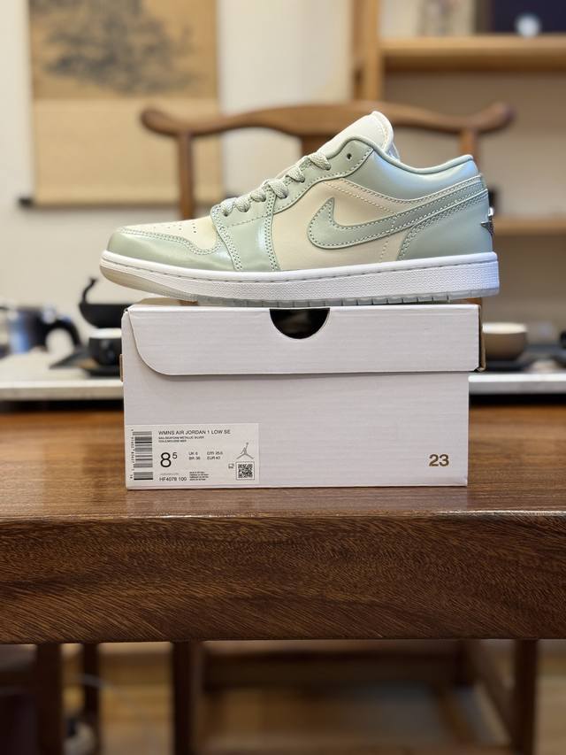 公司级 Air Jordan 1 Low 绿色 Hf4078-100 男女鞋 35.5 36 36.5 37.5 38 38.5 39 40 40.5 41 4