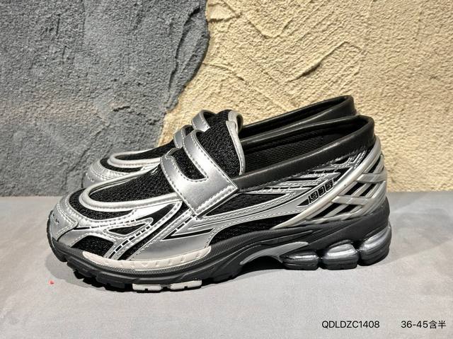 新品上市实拍 New Balance Warped Runner Uwrpomob 复古休闲运动慢跑鞋，破坏解构做旧，步态稳定。T-Beam大底提供足步弓支撑，