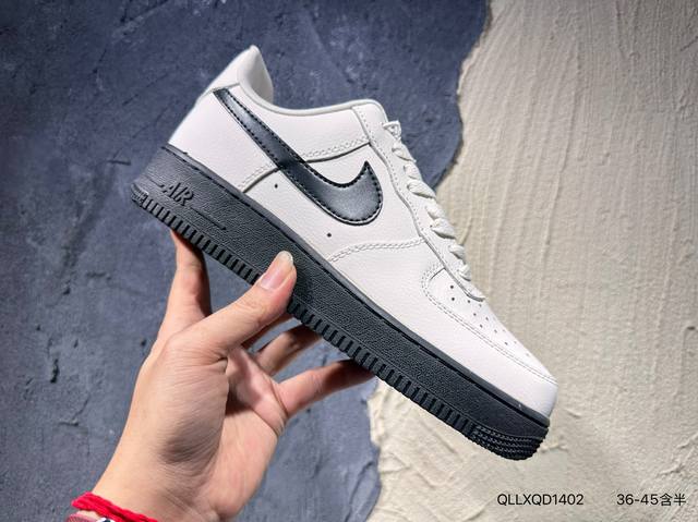 新品上市实拍 Nk Air Force 7 Low 空军一号低帮休闲板鞋 Hm9483-001 #原楦头原纸板 原装鞋盒 内置全掌气垫 原厂鞋底Qllxqd 2