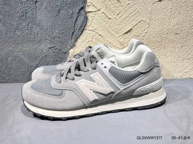 Newbalance 新百伦 Nb574运动鞋厚底增高男女鞋574系列舒适轻便简约百搭休闲鞋 57 4运动鞋为爱舒适又追求时尚的人士而设计，采用抢眼的80 90
