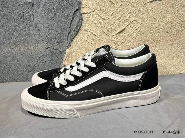 新品上市实拍 Vans 万斯 Style 36 经典低帮帆布休闲运动硫化滑板板鞋 真的是吹爆的系列,那就是Vansstyle36系列低帮经典复古文化休闲运动篮球