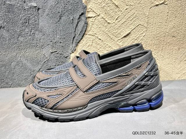 新品上市实拍 New Balance Warped Runner Uwrpomob 复古休闲运动慢跑鞋，破坏解构做旧，步态稳定。T-Beam大底提供足步弓支撑，