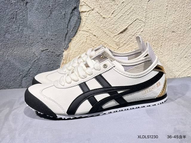 新品上市实拍 Asics Ointsuka Tiger Moage Co 亚瑟士鬼冢虎复古经典跑鞋 产品从款式颜色造型上体现出追求舒适和细节的完美 鞋类更是推崇