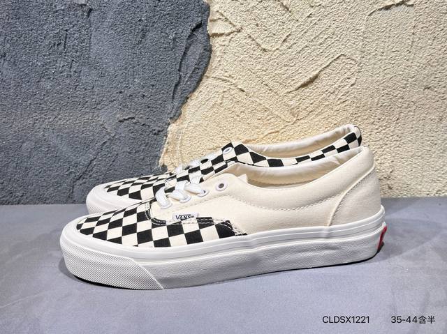 新品上市# Era 万斯经典黑低帮休闲板鞋Cldsx1221