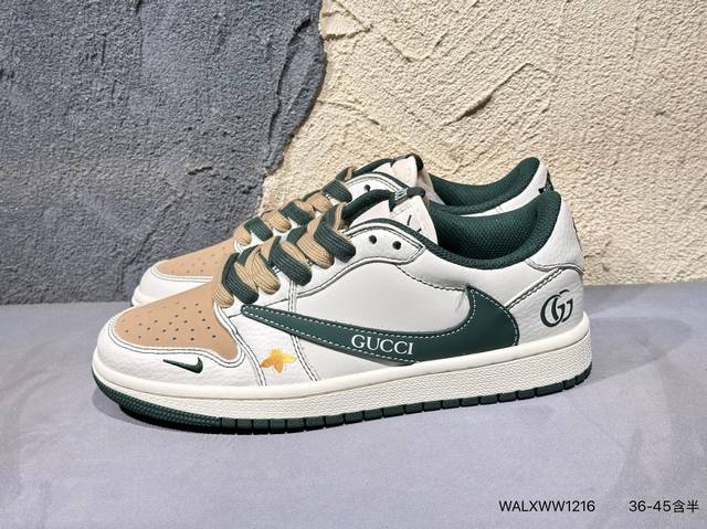 耐克 Air Jordan 1 *北面联名 定制鞋盒 大厂纯原品质出货 超高清洁度 皮料切割干净无任何毛边 细节完美 货号：Xz5749-007 Size：36