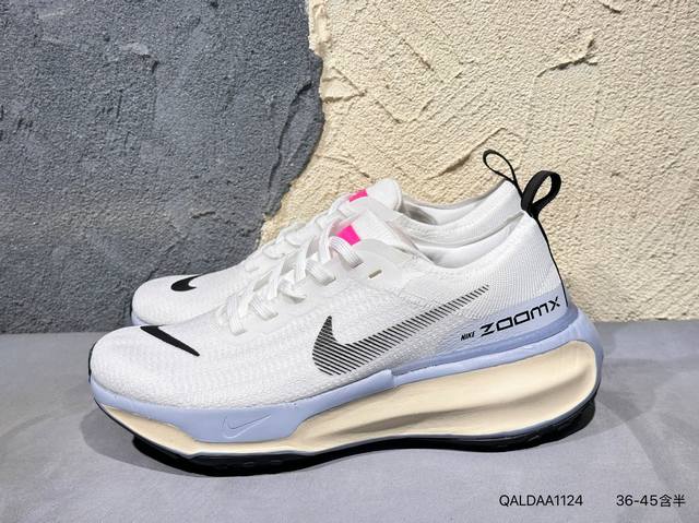 新品上市实拍 耐克Nike Zoomx Invincible Run Fk3 短跑马拉松系带系列轻量休闲运动慢跑鞋 货号:Dr2615-003 Qaldaa11