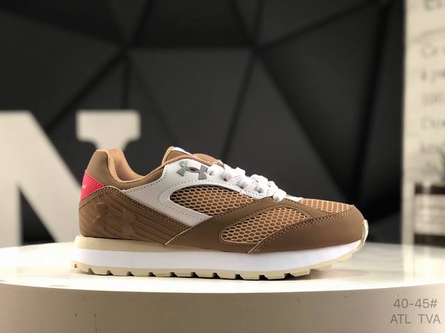 安德玛 Under Armour Ua W Jogger 韧系列 安德玛 舒适百搭时尚耐磨 低帮跑步鞋 高响应性的Eva和聚烯烃合成材料 可提供回弹并吸收冲击力