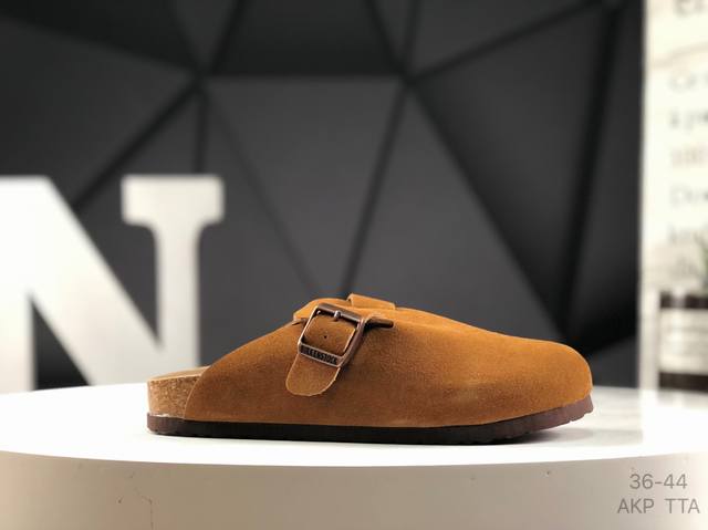 德国百年知名鞋履品牌 博肯 Birkenstock Zurich系列 黑色反绒 牛皮绒面革 双扣时尚 凉拖 勃肯 半拖 凉鞋 拖鞋 系列 亲肤透气的人造革，搭配