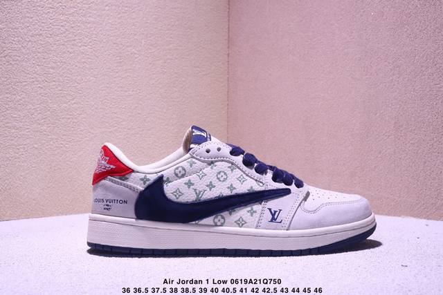乔丹Air Jordan 1 Low Aj1 乔1低帮复古文化休闲运动篮球鞋 Xm0619Q750