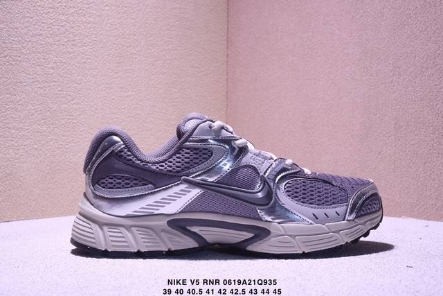 耐克 Nike 2025年新款 Nike V5 Rnr 轻量缓震支撑休闲鞋 舒适防滑耐磨低帮复刻运动鞋 厚底增高老爹鞋 Hj5228-003经典设计与现代工艺完