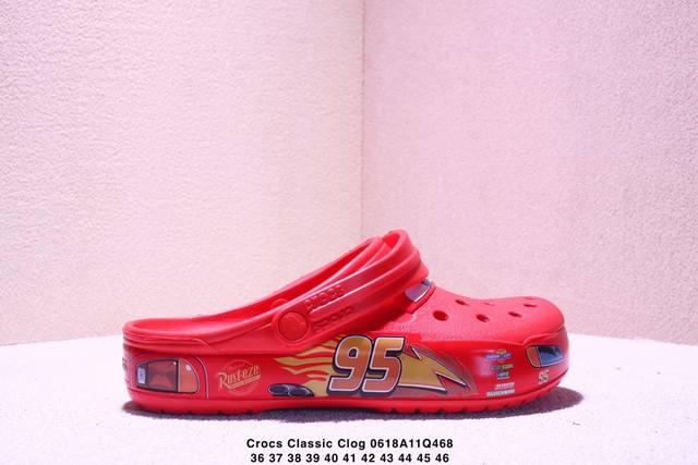Crocs 卡骆驰 男女鞋原环保材料，全新开发双层超轻95% 注塑 Eva塑料上下层组合模具,5%泡沫塑料发泡缓震物料，明显外增高7.0Cm厘米效果风靡全球的四