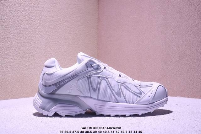公司级Salomon萨洛蒙 Xt-Whisper 时尚 舒适減震防滑耐磨 低帮跑步鞋 鞋面采用Sensifit贴合技术 全方位贴合包裹脚型 鞋跟部鞋底牵引设计