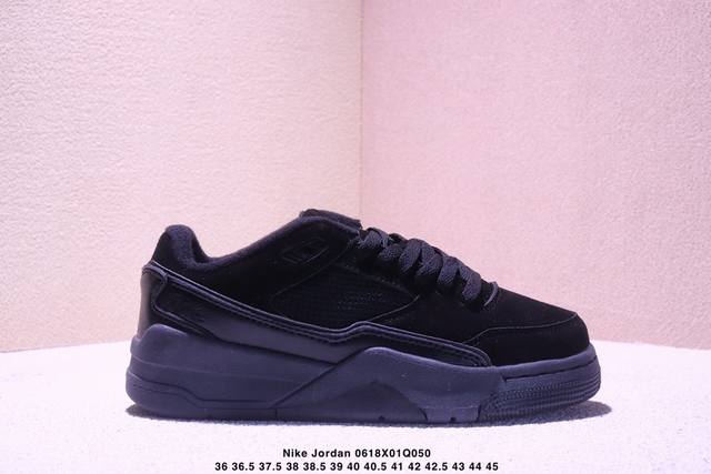 Who Decides War X Nike Jordan Flight Court Ate 搭防滑耐磨 低帮 耐克复古篮球鞋 货号:Hf3255-003 尺码