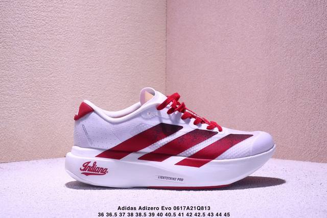 公司级Adidas Adizero Evo Sl M舒适百搭防滑耐磨 低帮 休闲跑步鞋 货号: 尺码:36 36.5 37 38 38.5 39 40 40.5