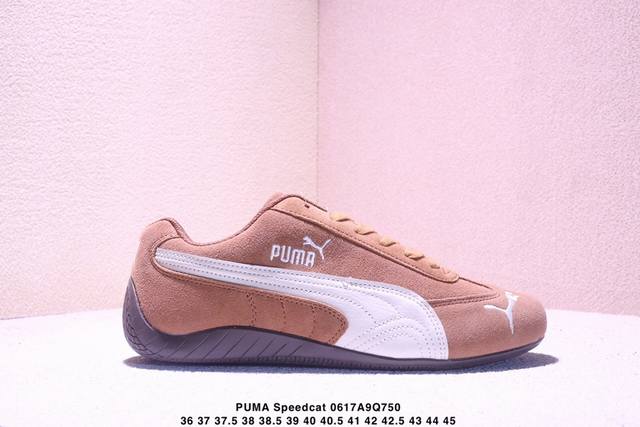 Open Yy Collection X Puma Speedcat 时尚减震防滑耐磨 低帮 训练跑步鞋 黑色 Sparco X Puma Speedcat O