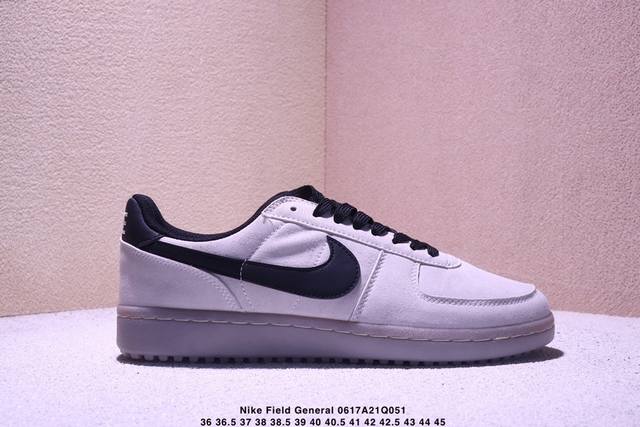 Nike Field General 82 Snake Skin Swoosh 舒适百搭薄底 复古休闲板鞋 低帮百搭透气休闲运动板鞋 经典耐用的设计 兼顾舒适脚