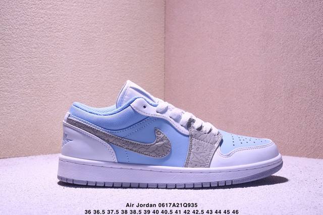 乔丹Air Jordan 1 Low Aj1 乔1低帮复古文化休闲运动篮球鞋 货号 Ib7692-400 半 36-46 Xm0617Q935