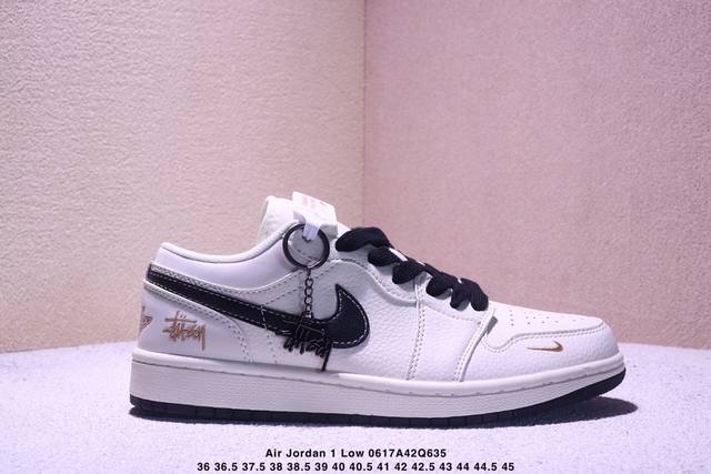 海外爆款限量发售！Travis Scott X Fragment Design X Jordan Air Jordan 1 Low Og Sp “Lv联名 灰绿