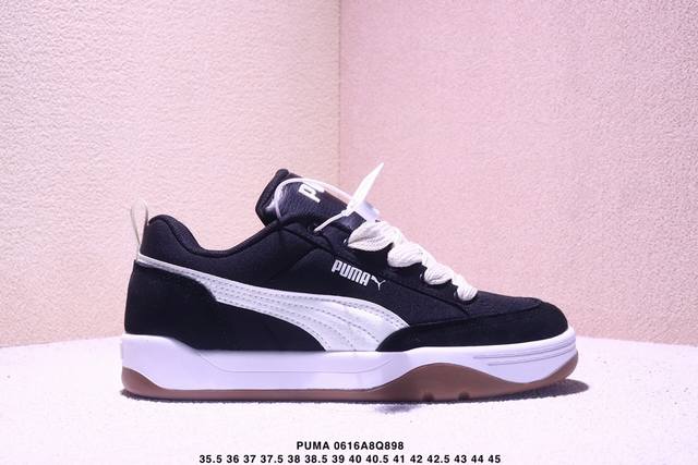Puma年度王炸单品 Puma彪马Park Lifestyle Og 低帮 蕾哈娜联名面包鞋男女同款复古休闲 板鞋 货号:397262 07 Size:如图所示