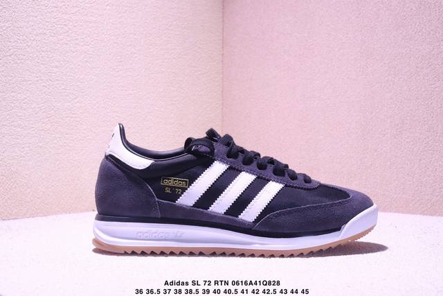 公司级阿迪达斯Adidas Sl 72 Rtn三叶草复古休闲跑步鞋休闲运动鞋货号:Id1031 尺码:36 36.5 37 38 38.5 39 40 40.5