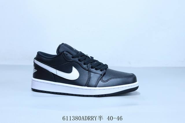 乔丹Air Jordan 1 Low Aj1 乔1低帮复古文化休闲运动篮球鞋 货号 Ao9944-001 611380Adrry半 40-46